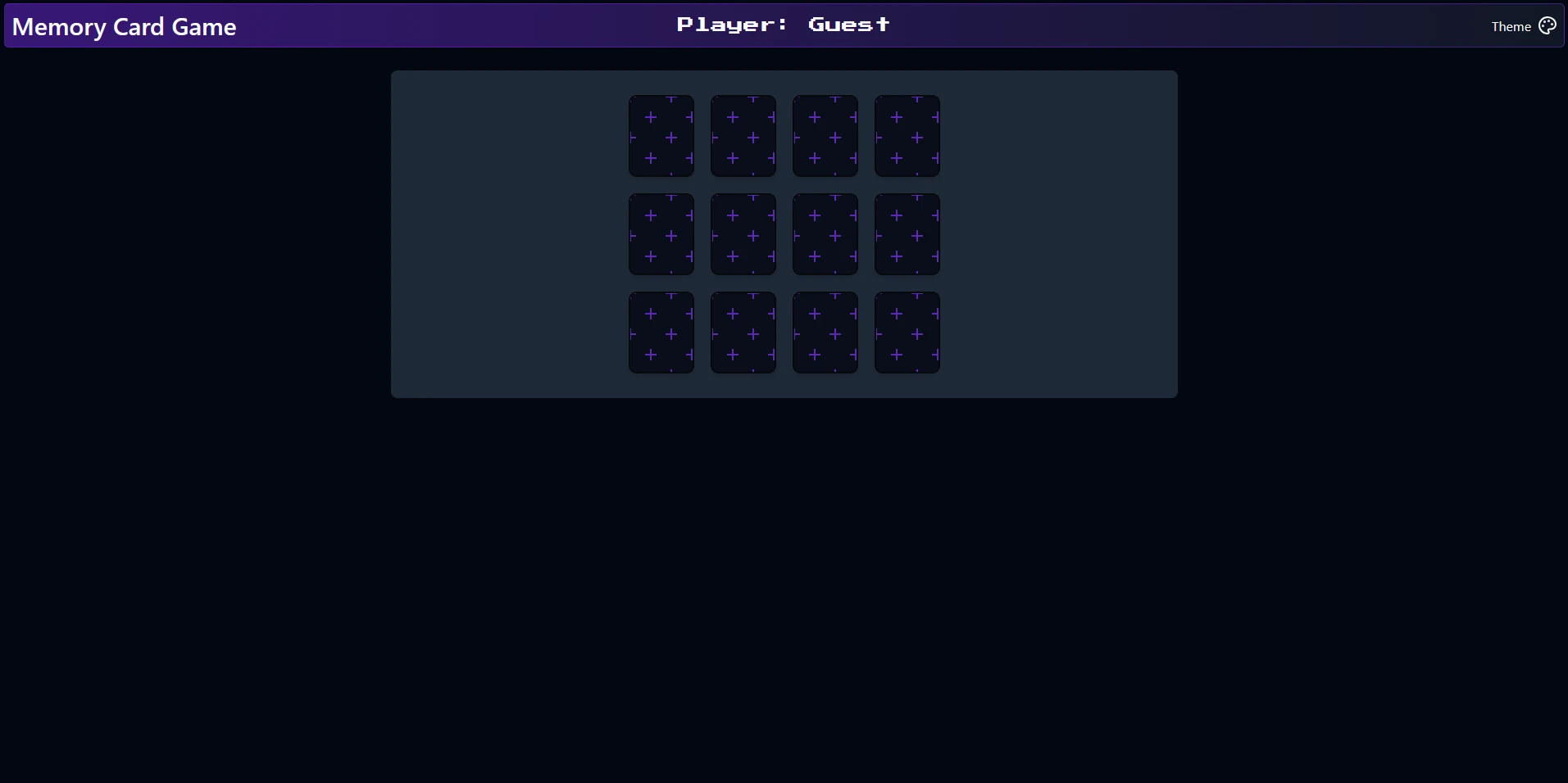 Memory Card Game